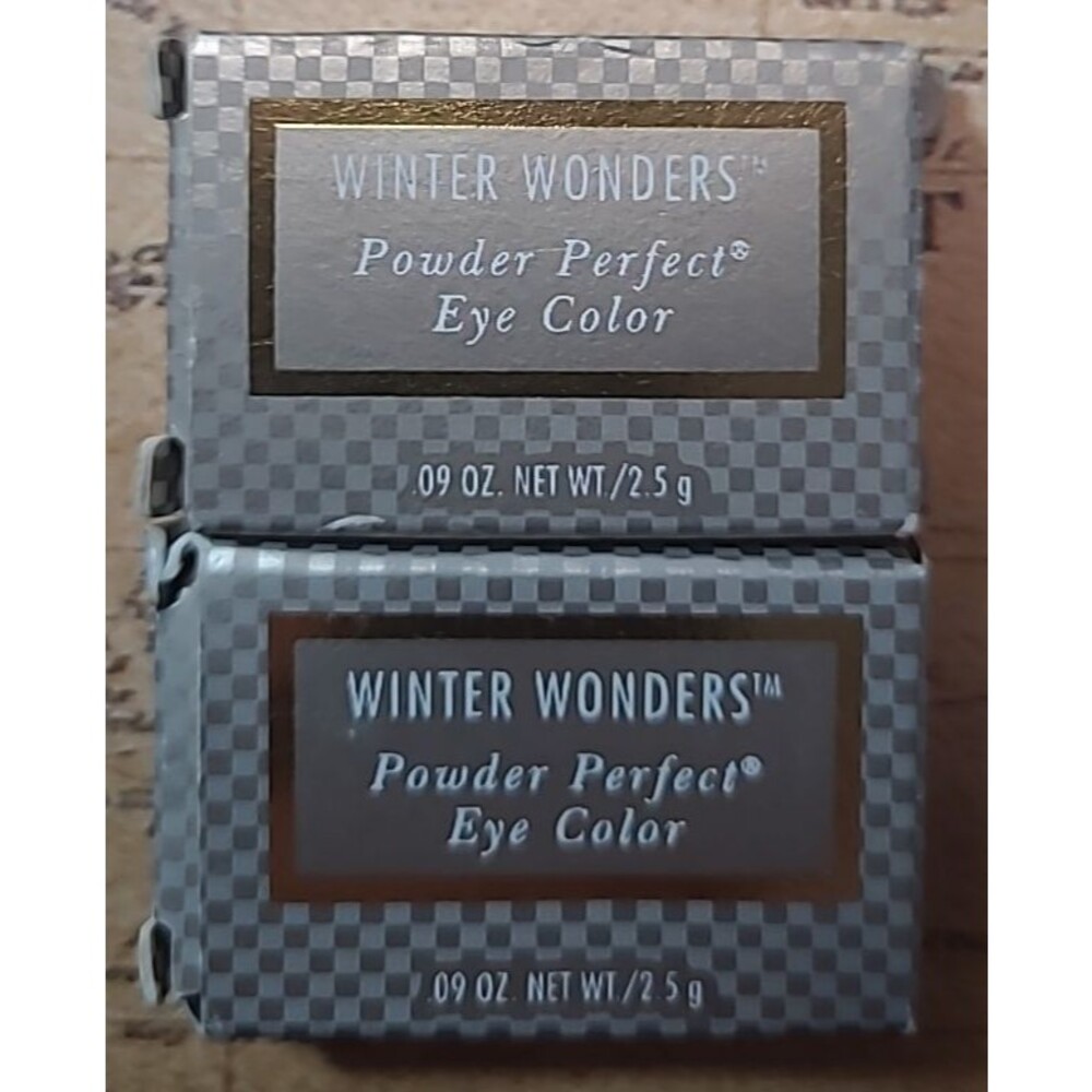 Mary Kay Winter Wonders Powder Perfect Eye Color Silver Bells Copper Glow